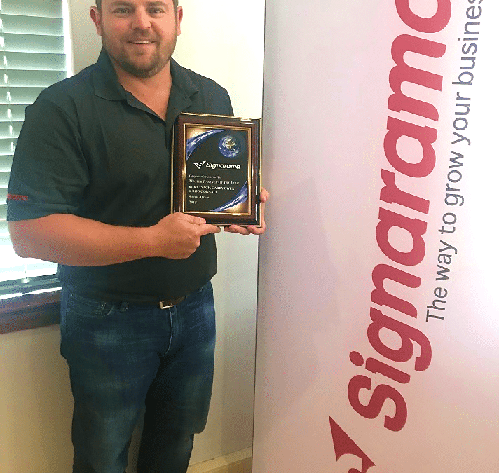 Global Recognition for Signarama Southern Africa