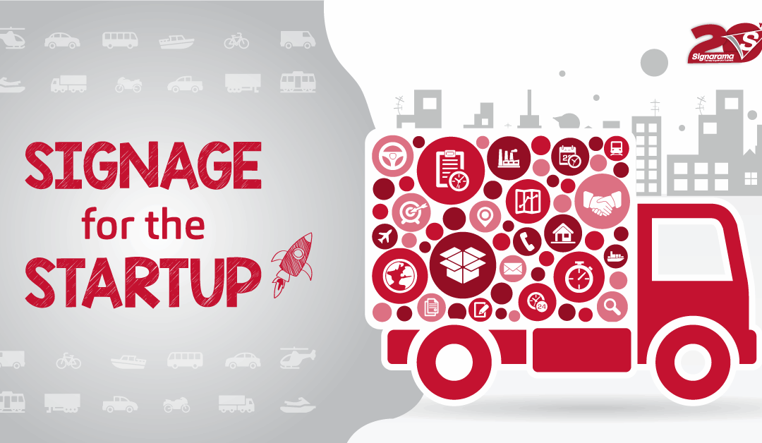 Signage for the Startup