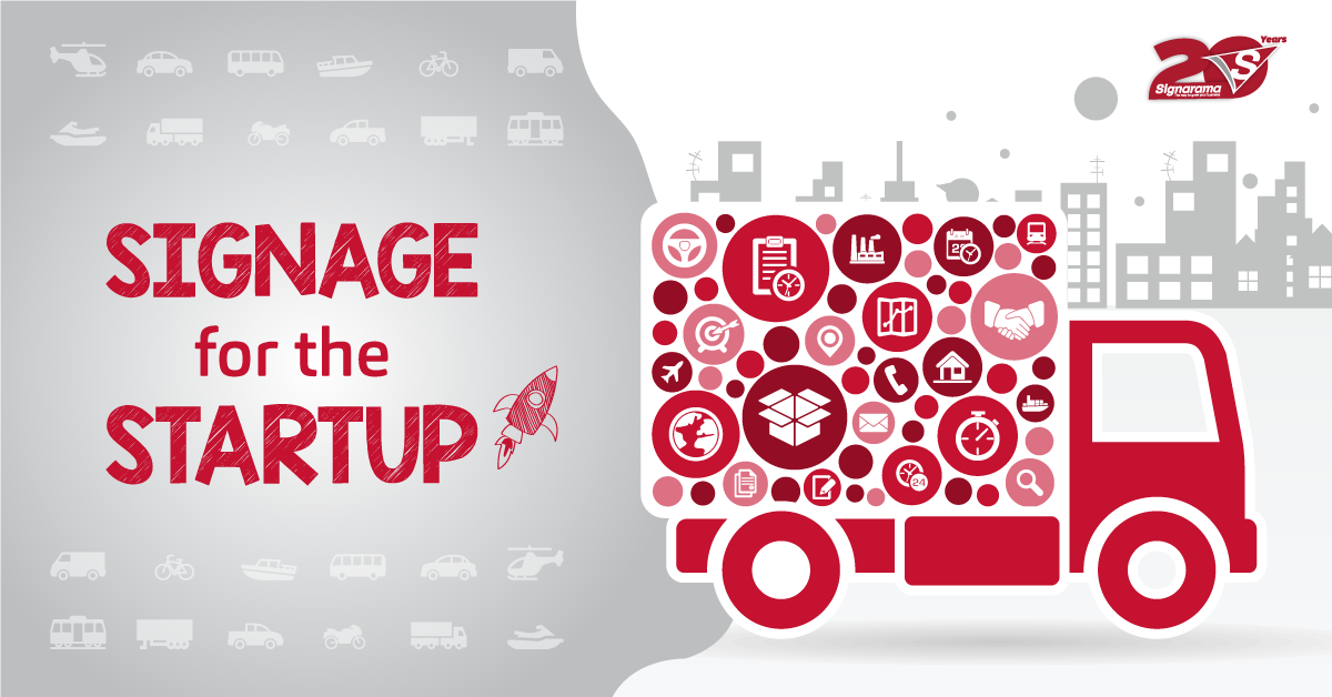 Signage for the Startup – 21 October 2020 Sign Franchise