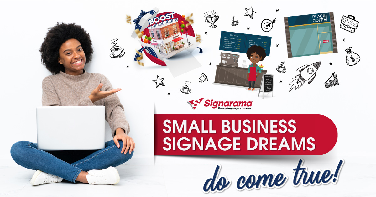 Small business signage dreams do come true – 7 September 2022 Sign Franchise