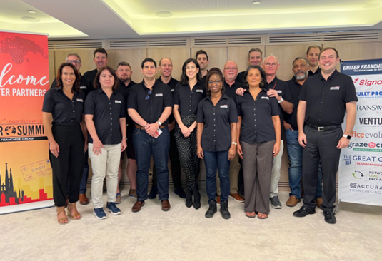 Master partners group photo at a United Franchise Group Euro Summit