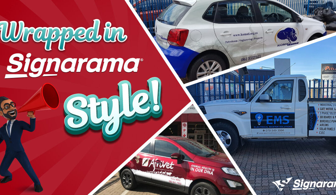 Wrapped in Signarama style!