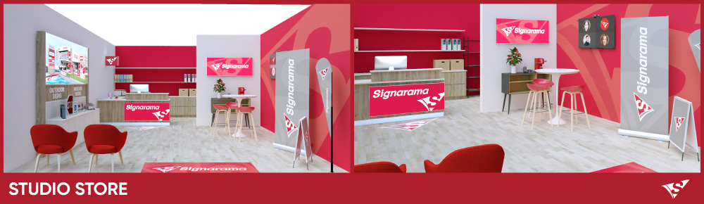 Signarama Studio Store Model